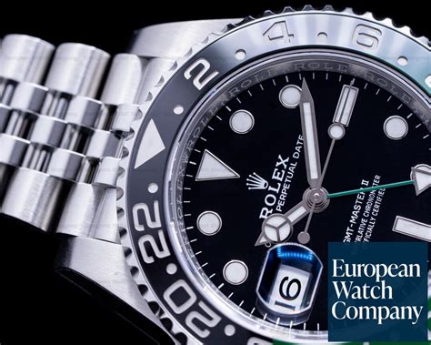 rolex left-handed gmt price